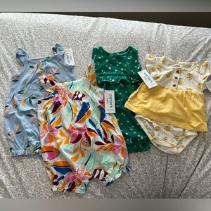New Carters Baby Girl Bundle